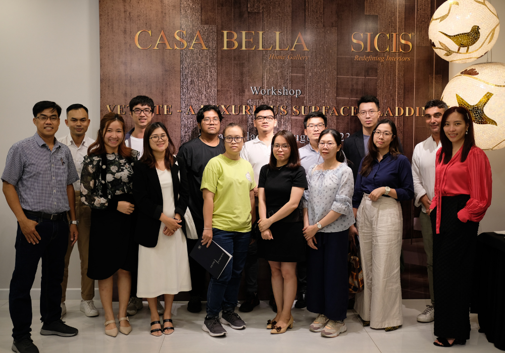 Chuỗi workshop đón tiếp nhiều anh chị kiến trúc sư đến từ các công ty thiết kế nội thất