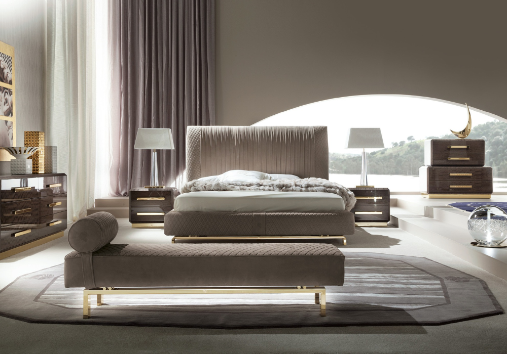 Mẫu giường ngủ sang trọng, êm ái của thương hiệu Giorgio Collection