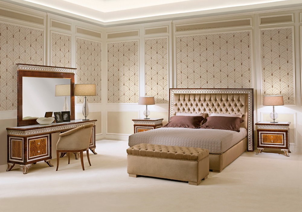 Tham khảo cách thiết kế phòng ngủ cổ điển Ý