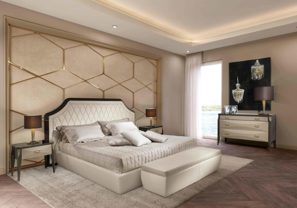Mẫu phòng ngủ thiết kế theo phong cách cổ điển kiểu Ý