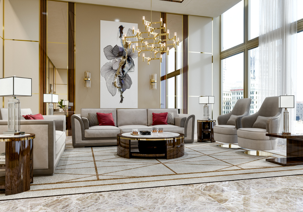 Thiết kế nội thất luxury mang đến vẻ đẹp sang trọng cho không gian