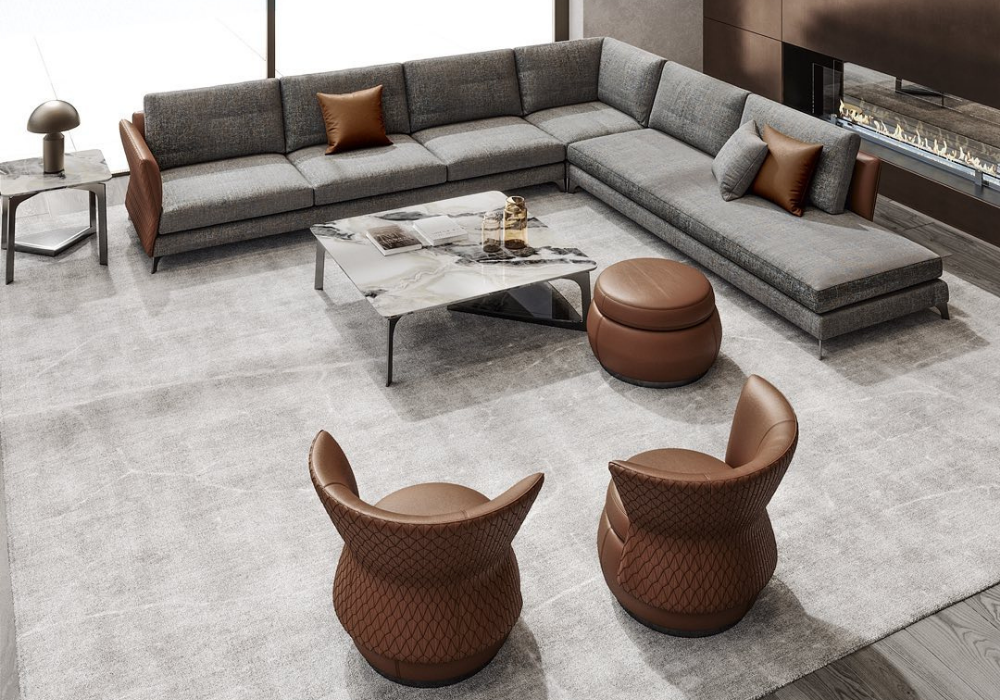 Thiết kế armchair độc đáo tạo điểm nhấn cho phòng khách
