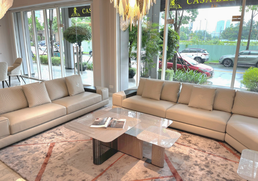 Thiết kế sofa đa dạng module phù hợp với mọi không gian