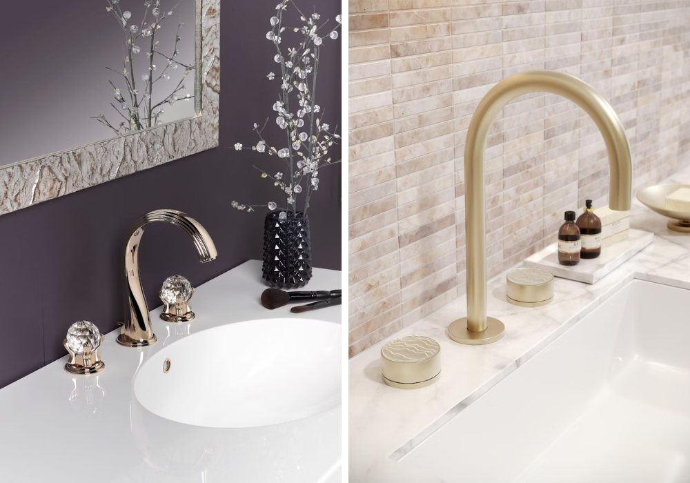 Các thiết kế vòi rửa vừa đảm bảo chức năng và thẩm mỹ cho phòng tắm