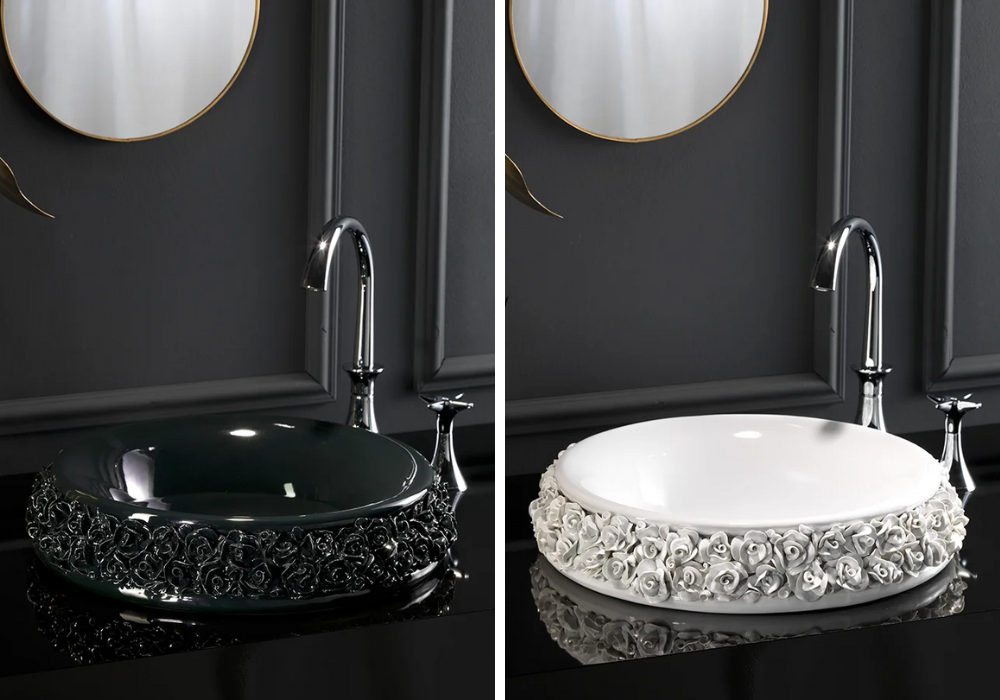 Thiết kế lavabo sang trọng, nghệ thuật