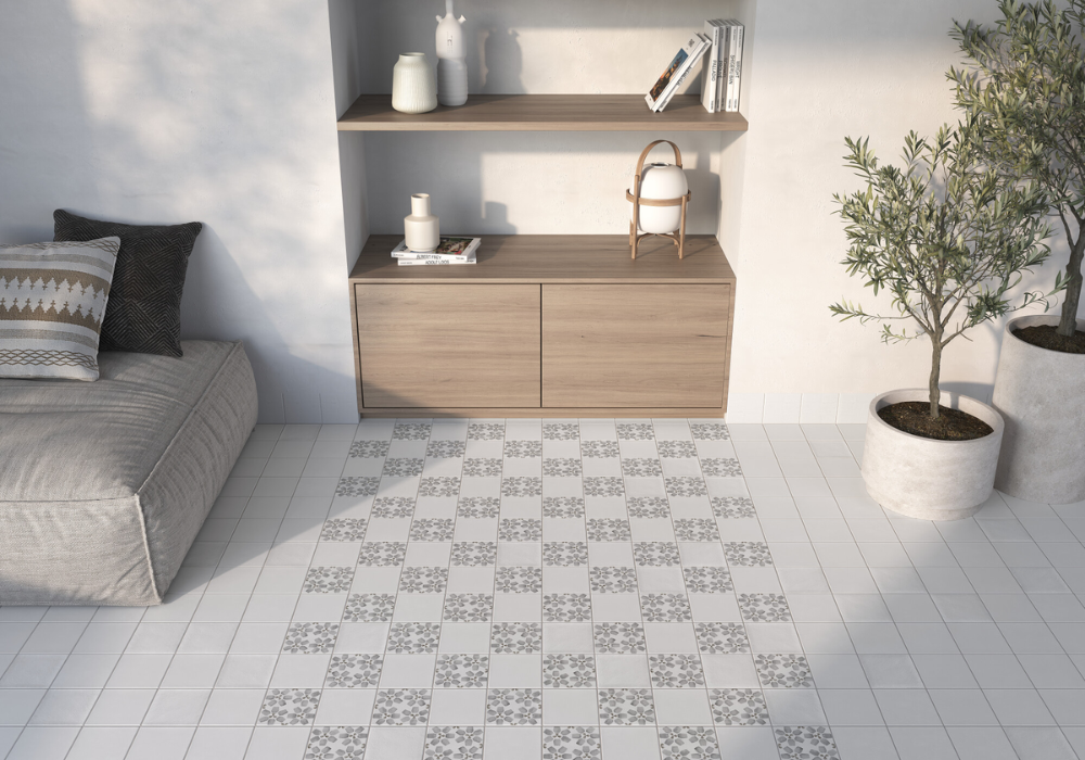 Gạch bông porcelain có thể ốp lát ở bất kỳ không gian nào