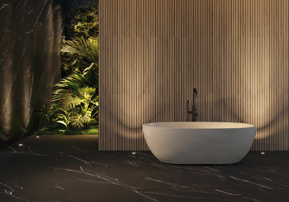 Gạch lát nền vân đá marble mang đến vẻ đẹp sang trọng
