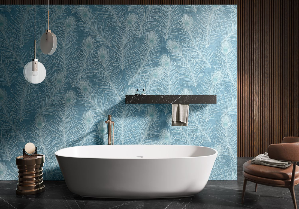 Gạch chống thấm thích hợp trang trí phòng tắm
