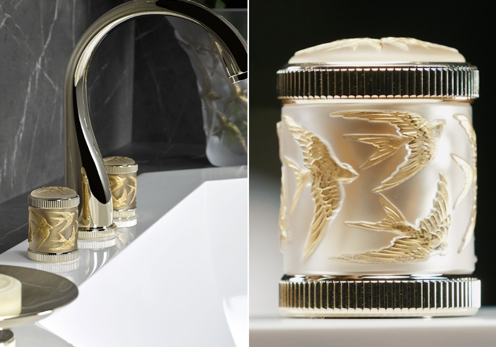 Kết hợp cùng Lalique, THG Paris đã tạo ra Hirondelles