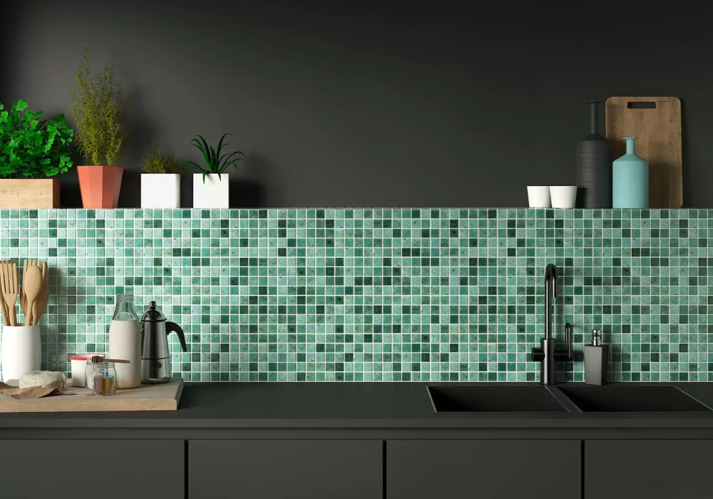 Gạch mosaic đa dạng mẫu mã, có thể thù hợp với bất kỳ phòng cách thiết kế nào