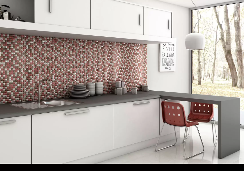 Gạch mosaic được làm từ nhiều chất liệu khác nhau
