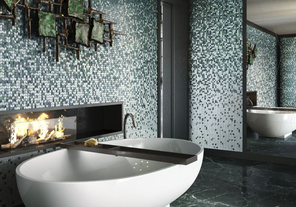Cần xem xét các yếu tố màu sắc và hoa văn trước khi mua gạch mosaic